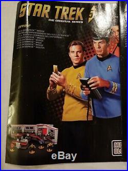 Mega Bloks Star Trek (Original Series) USS Enterprise Bridge 594 pcs NEW WithO BOX