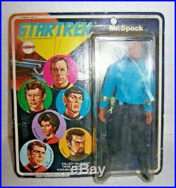 Mego 1974 Vintage Star Trek Mr. Spock action figure MOC RARE/SEALED/ORIGINAL
