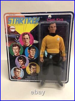 Mego Star Trek Capt. Kirk Item No 51200/1 Figure In Sealed Bubble 1974 Original