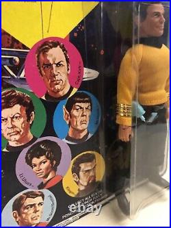 Mego Star Trek Capt. Kirk Item No 51200/1 Figure In Sealed Bubble 1974 Original