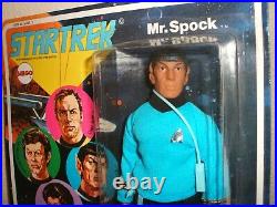 Mego Star Trek Mr. Spock Factory Sealed Unpunched High Grade 1974