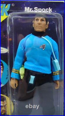 Mego Star Trek Mr Spock Vintage 1974 Figure With Original Card & Blister Box New