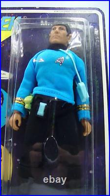 Mego Star Trek Mr Spock Vintage 1974 Figure With Original Card & Blister Box New
