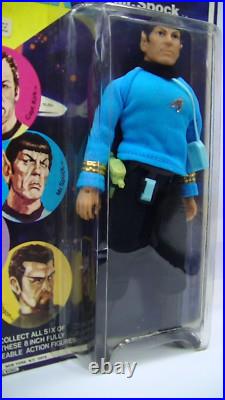 Mego Star Trek Mr Spock Vintage 1974 Figure With Original Card & Blister Box New