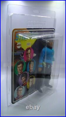 Mego Star Trek Mr Spock Vintage 1974 Figure With Original Card & Blister Box New