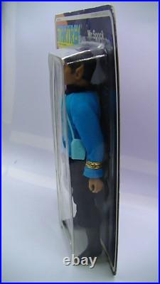 Mego Star Trek Mr Spock Vintage 1974 Figure With Original Card & Blister Box New
