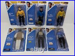 Mego Star Trek The Original Series Limited Edition Action Figures X6 (Sealed)