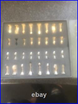 Mint Official Franklin Mint 1994 STAR TREK Tridimensional 3D Chess Set