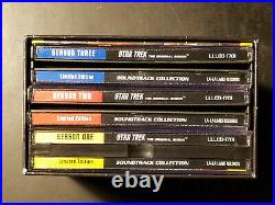 Mint STAR TREK Original Series SOUNDTRACK COLLECTION 15-CD Box OOP
