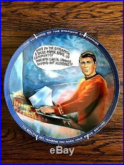 NECKFACE 2019 SDCC ORIGINAL ART URANUS KLINGONS Scotty Star Trek Plate RARE