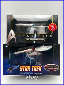 NEW Hot Wheels Star Trek TOS + Kelvin Enterprise (Both Sealed)