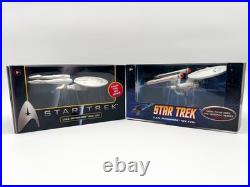 NEW Hot Wheels Star Trek TOS + Kelvin Enterprise (Both Sealed)