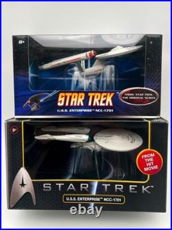 NEW Hot Wheels Star Trek TOS + Kelvin Enterprise (Both Sealed)
