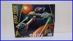 NEW Mega Bloks Star Trek Klingon D7 Battle Cruiser Set with Kor Figure SEALED