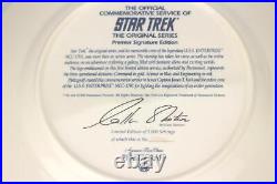 NEW PFALTZGRAF STAR TREK ENTERPRISE Bone China Buffet Set Cup Plate Saucer Boxed