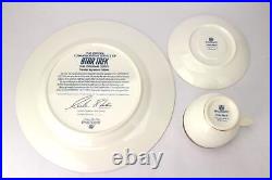 NEW PFALTZGRAF STAR TREK ENTERPRISE Bone China Buffet Set Cup Plate Saucer Boxed