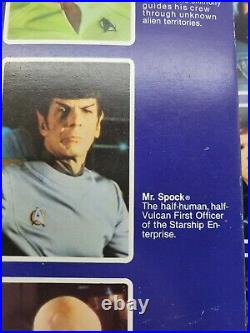 NIB 12.5 Star Trek Mr. Spock Fully Poseable Authentically Costumed Figure 1979