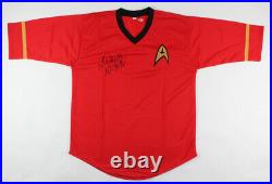 Nichelle Nichols Signed Uniform Shirt (Beckett COA) Star Trek Nyota Uhura
