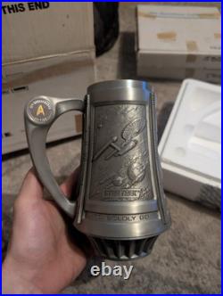 Official 25th anniversary Star Trek Tankard (Solid Pewter) Official 25th anniversary Star Trek Tankard (Solid Pewter)
