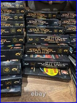 Official Star Trek Fact Files 27 binders full of material- VINTED Collection