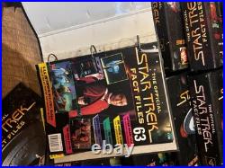 Official Star Trek Fact Files 27 binders full of material- VINTED Collection