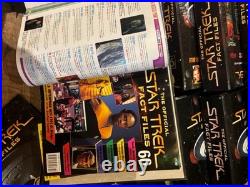 Official Star Trek Fact Files 27 binders full of material- VINTED Collection