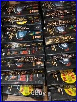 Official Star Trek Fact Files 27 binders full of material- VINTED Collection