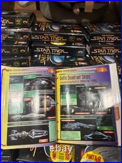 Official Star Trek Fact Files 27 binders full of material- VINTED Collection