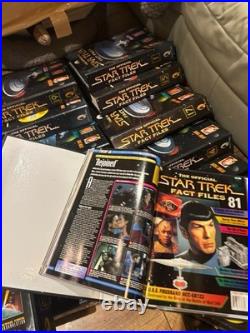 Official Star Trek Fact Files 27 binders full of material- VINTED Collection