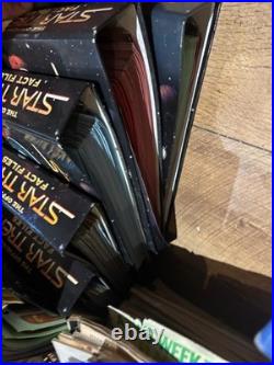 Official Star Trek Fact Files 27 binders full of material- VINTED Collection