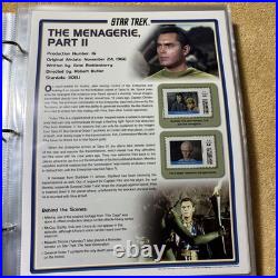 Official US Postage Celebrating Original Star Trek Series- PCS Stamps 2011