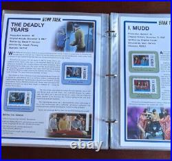 Official US Postage Stamp Set Celebrating the Original Star Trek Series 82 pages