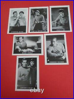 Original 1967 Leaf (european) Star Trek Card Set 72 Cards