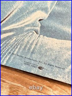 Original 1967 STAR TREK Spock USS Enterprise Film Poster Folded DAMAGE 29x37