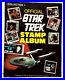 Original-1973-Official-Star-Trek-Stamp-Album-w-6-Stamp-Packs-Unstuck-J-6072-B-01-vx