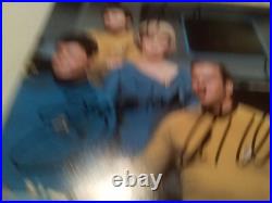 Original Hand Signed Picture Star Trek By Limoy, Shatner, Nichols And Takei