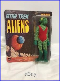 Original Mego Star Trek Aliens Neptunian Action Figure 1975 UNPUNCHED Card MOC