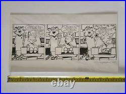Original Sketch Calvin & Hobbes / Star Trek Crossover by Aaron Lopresti 2024