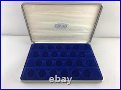 Original Star Trek Classic TOS Franklin Mint Checker Set & 24 Pieces