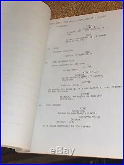 Original Star Trek Production Script (Gene Roddenberrys)