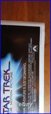 Original Star Trek The Motion Picture 1978 Half Sheet Poster 22 X 28 Rolled Original Star Trek The Motion Picture 1978 Half Sheet Poster 22 X 28 Rolled