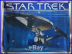 Original Star Trek The Motion Picture U. S. S. Enterprise Mylar Poster (1979)