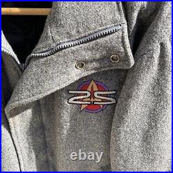 Original Star Trek VI Movie Crew Sew Cal Logo Jacket Embroiled Medium