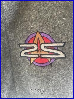 Original Star Trek VI Movie Crew Sew Cal Logo Jacket Embroiled Medium