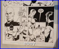 Original art from Star Trek The Next Generation May 8 Comes with comic book