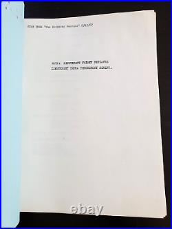 Original series STAR TREK Script The Doomsday machine June 15 1967 Kirk Spock