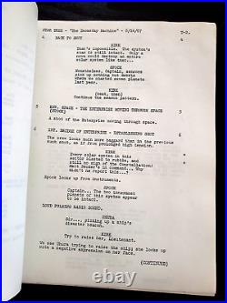 Original series STAR TREK Script The Doomsday machine June 15 1967 Kirk Spock