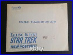 Paramount Home Video Promo Kit NOS Star Trek + Romance Posters with Envelope