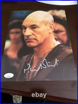 Patrick Stewart Hand Signed In Person Autographed Picard Star Trek Rare Jsa Coa