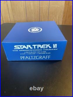 Pfaltzgraff Star Trek Uss Enterprise Ncc 1701 3 Piece Buffet Set